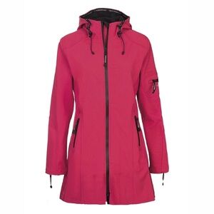 Ilse Jacobsen Rain Coat Rain07 Pink, Sz 40 (M)